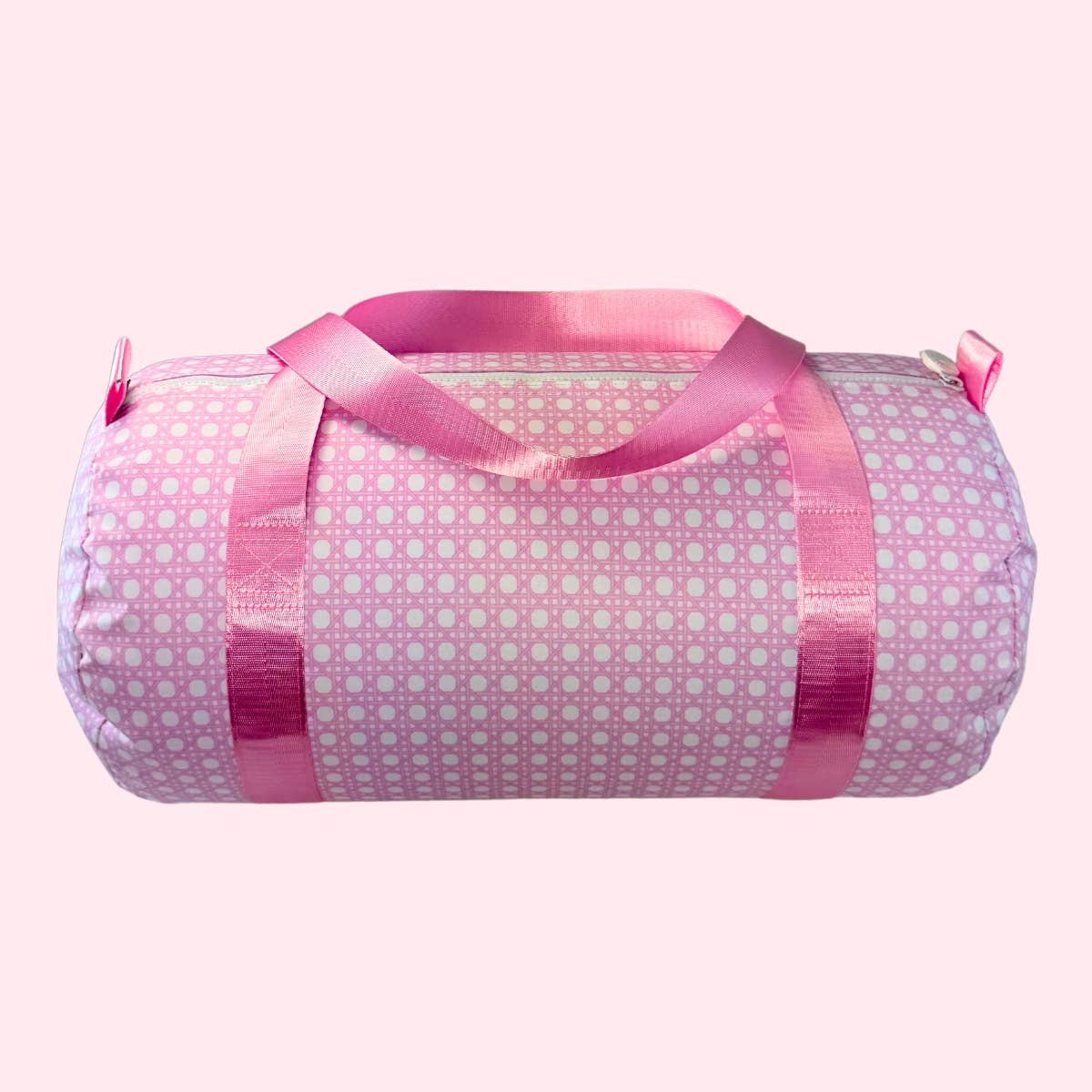 Pink Bungalow ~WIPEABLE~ Medium Duffel | Mint