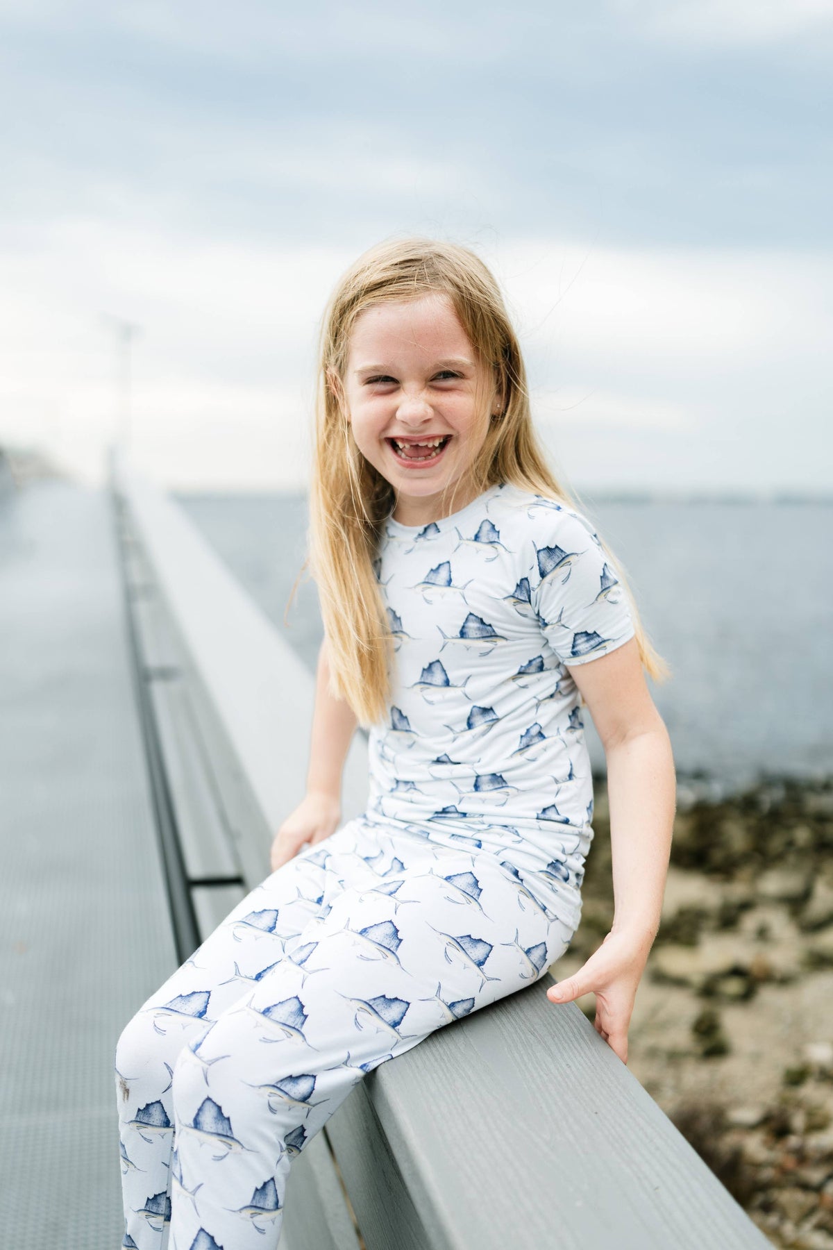 Sailfish Short Sleeve with Pants Two-Piece Sets