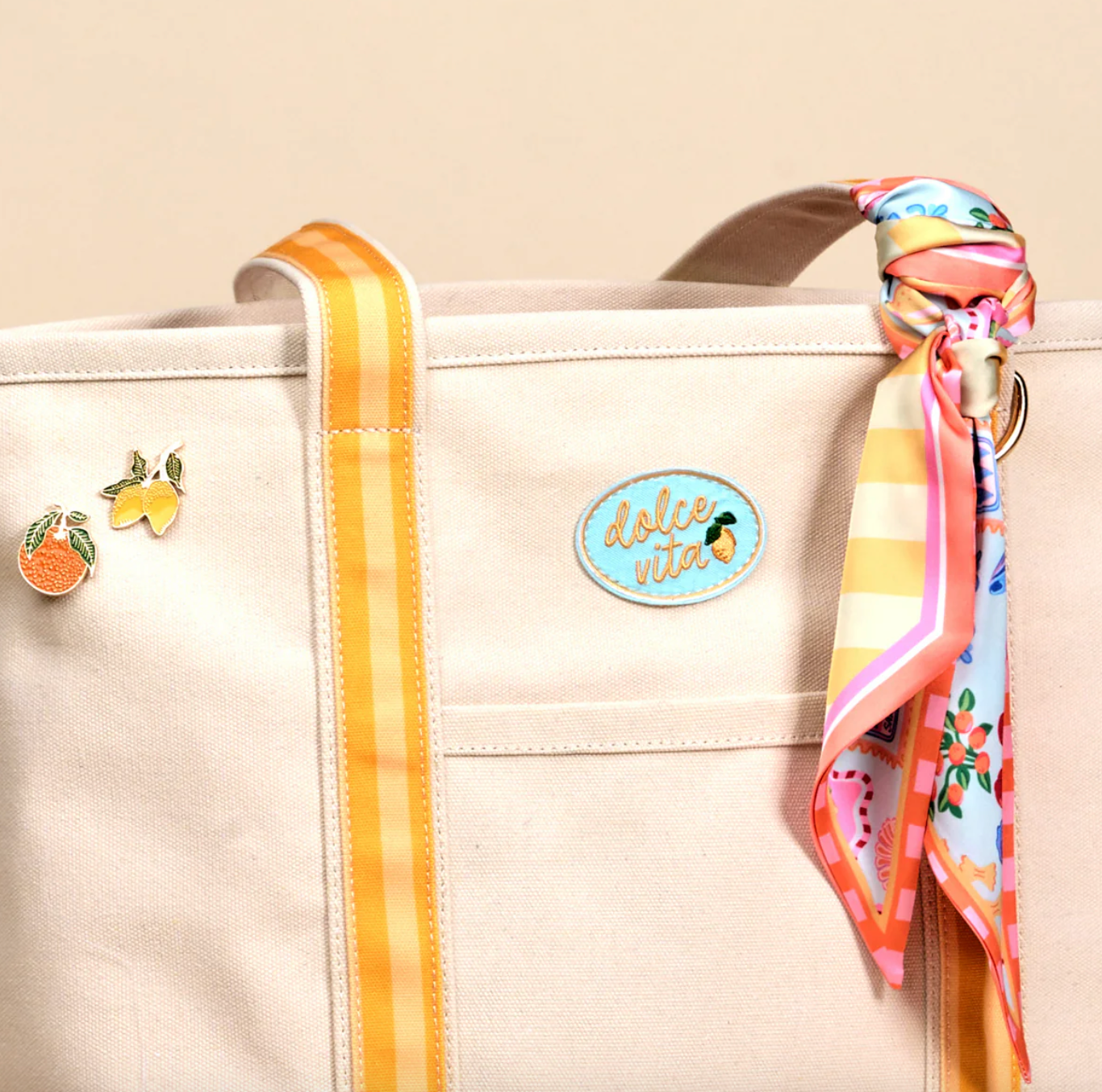 Ciao Bella The Darling Canvas Tote Bag
