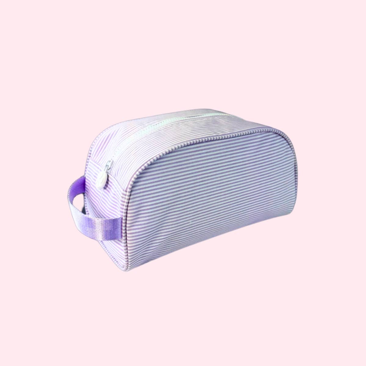 Lilac Preppy Stripe ~WIPEABLE~ Traveler | Mint