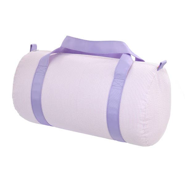 Princess Seersucker Medium Duffel | Mint