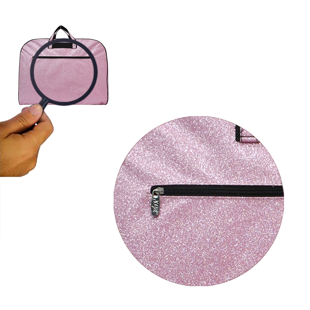 Pink Glitter Garment Bags