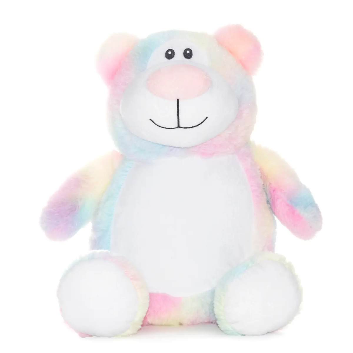 Pastel Bear with Removable Stuffing Pod
