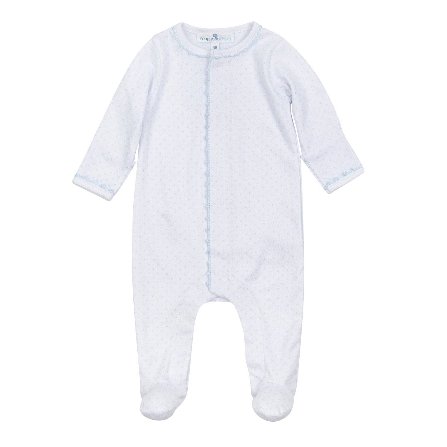 Little Love Footie - Light Blue: Newborn