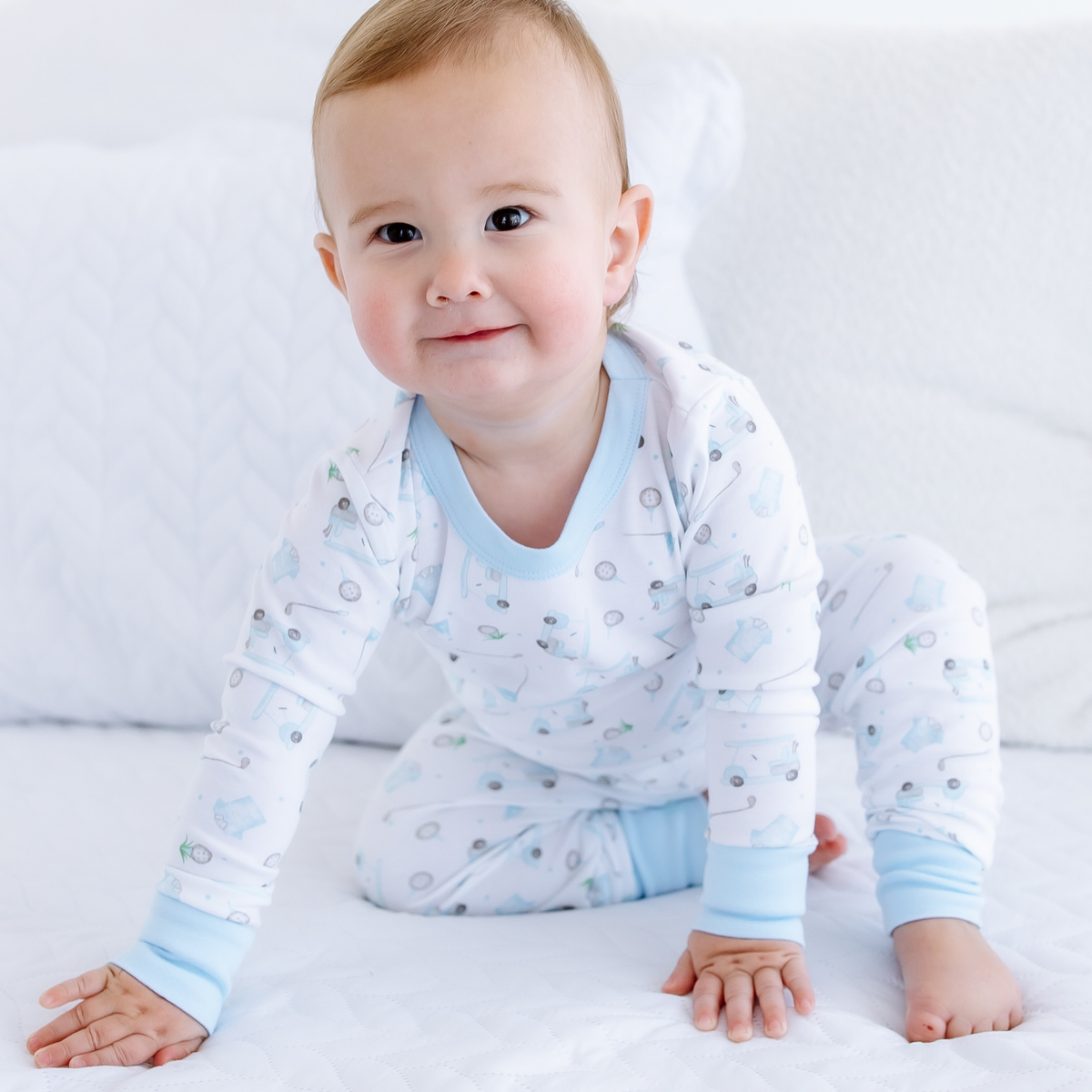Little Golfer Long Pajamas