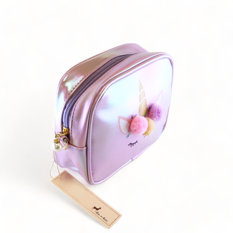 Unicorn Holographic Purse: PURPLE