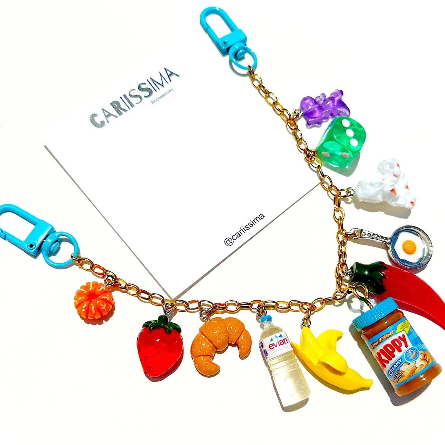 Cute Colorful Cartoon Braided Bag Charm MK2ZCEP6W10BBC201: Smile