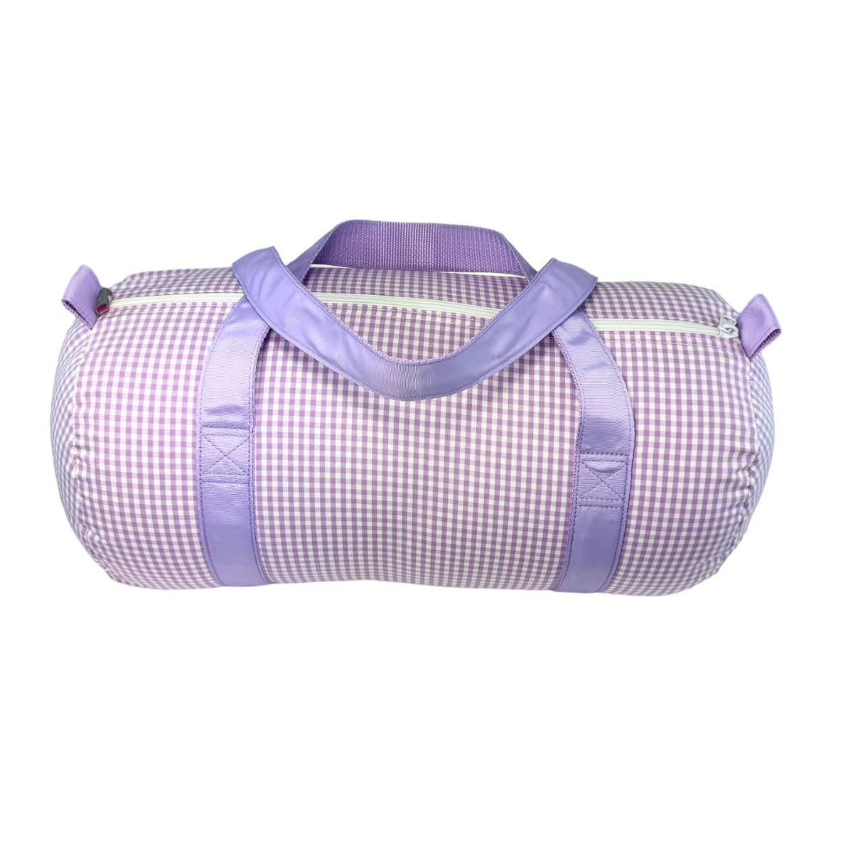 Lilac Gingham Medium Duffel | Mint