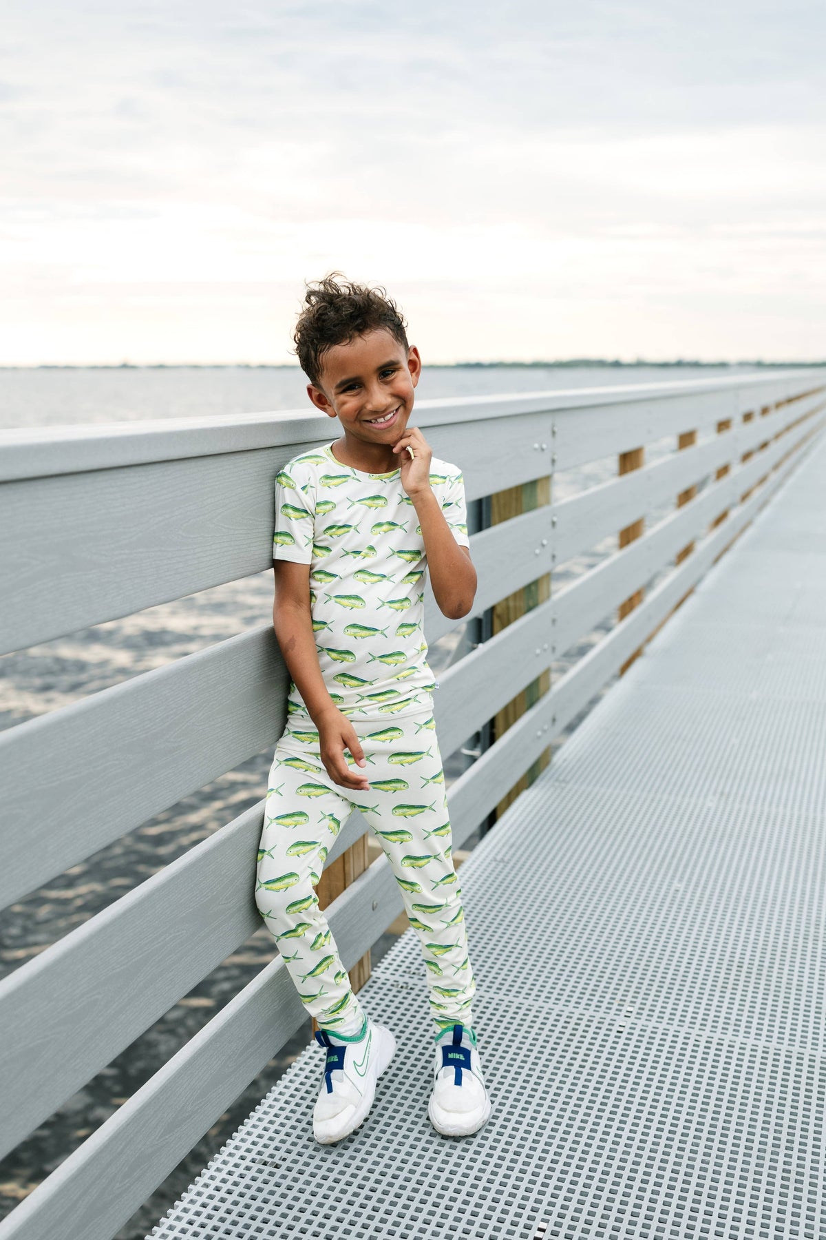 Mahi Short Sleeve with Pants Two-Piece Sets