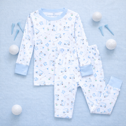 Little Golfer Long Pajamas