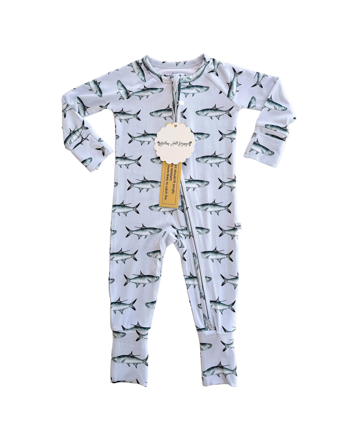 Tarpon Zippy Sleepers with Fold Over Cuffs