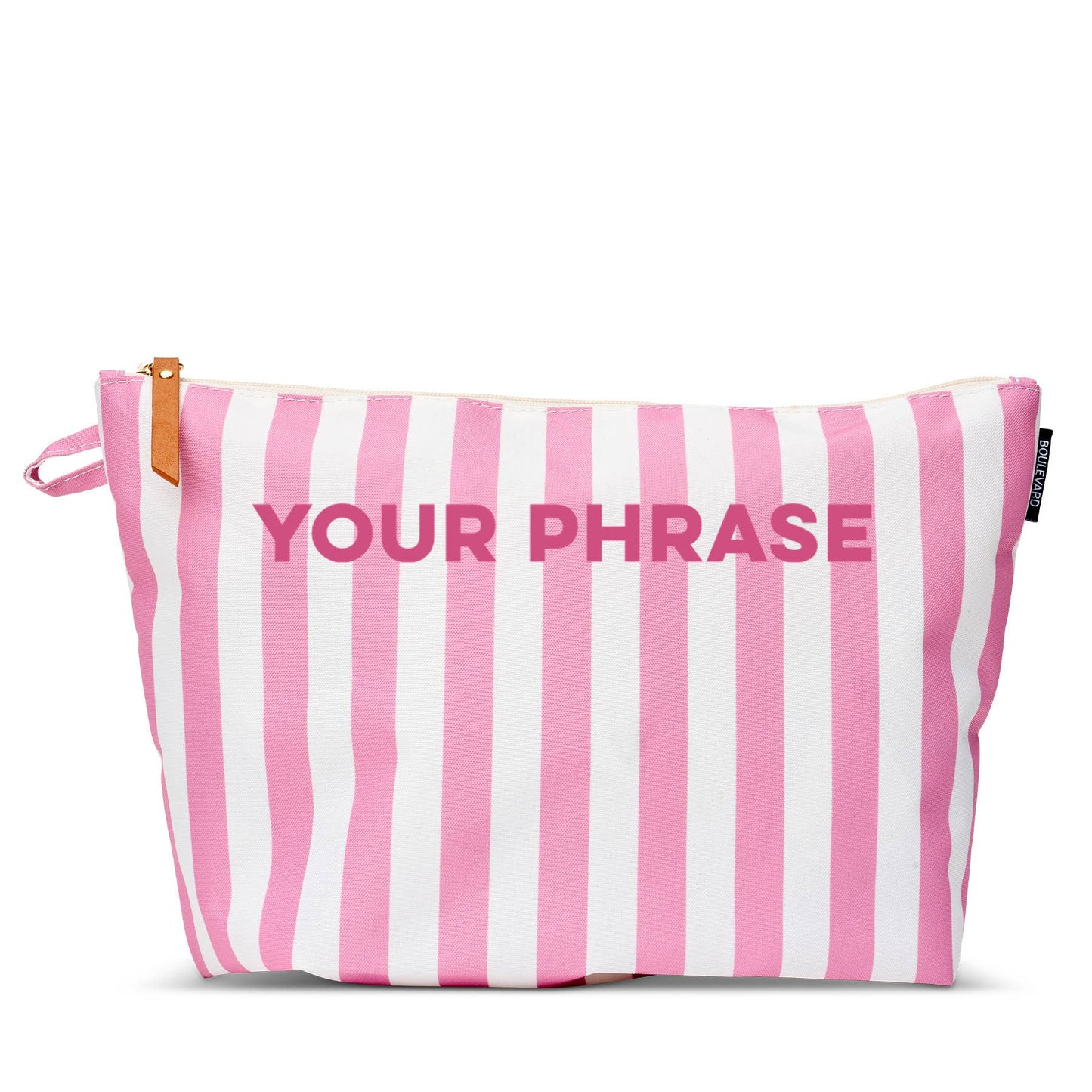 "Cabana" Pouch Large (Personalizable): Calypso