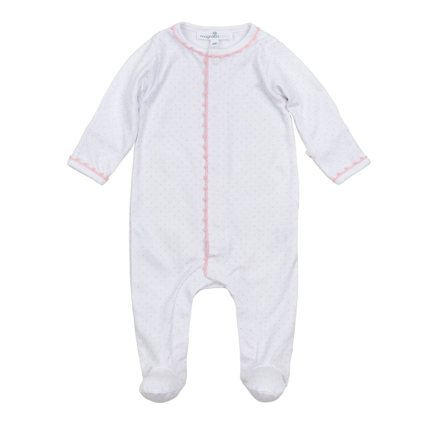 Little Love Footie - Pink: 3 Months