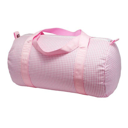 Pink Gingham Medium Duffel | Mint
