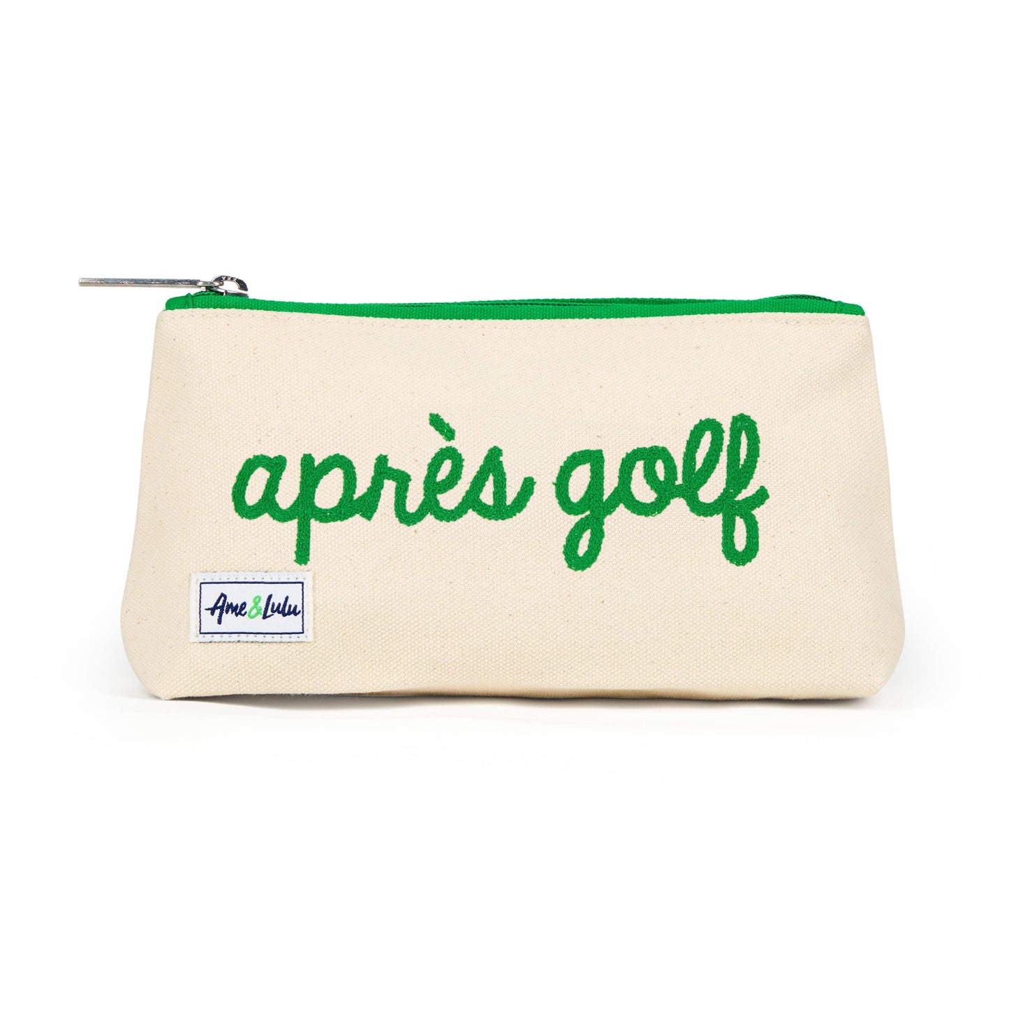 Brush It Off Cosmetic Case: Apres Golf Natural