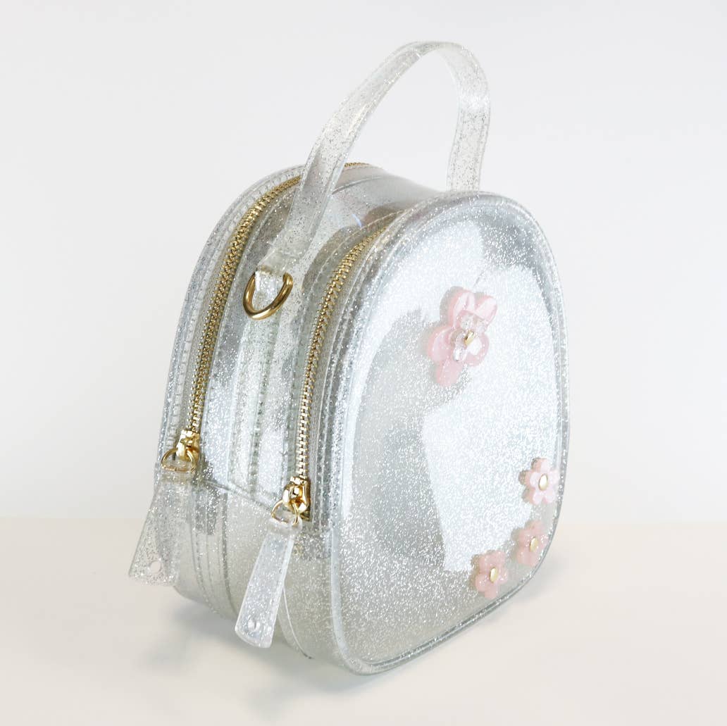 Floral Motifs Jelly Purse