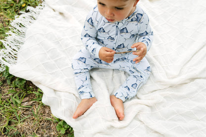Sailfish Sleepers with Fold Over Cuffs