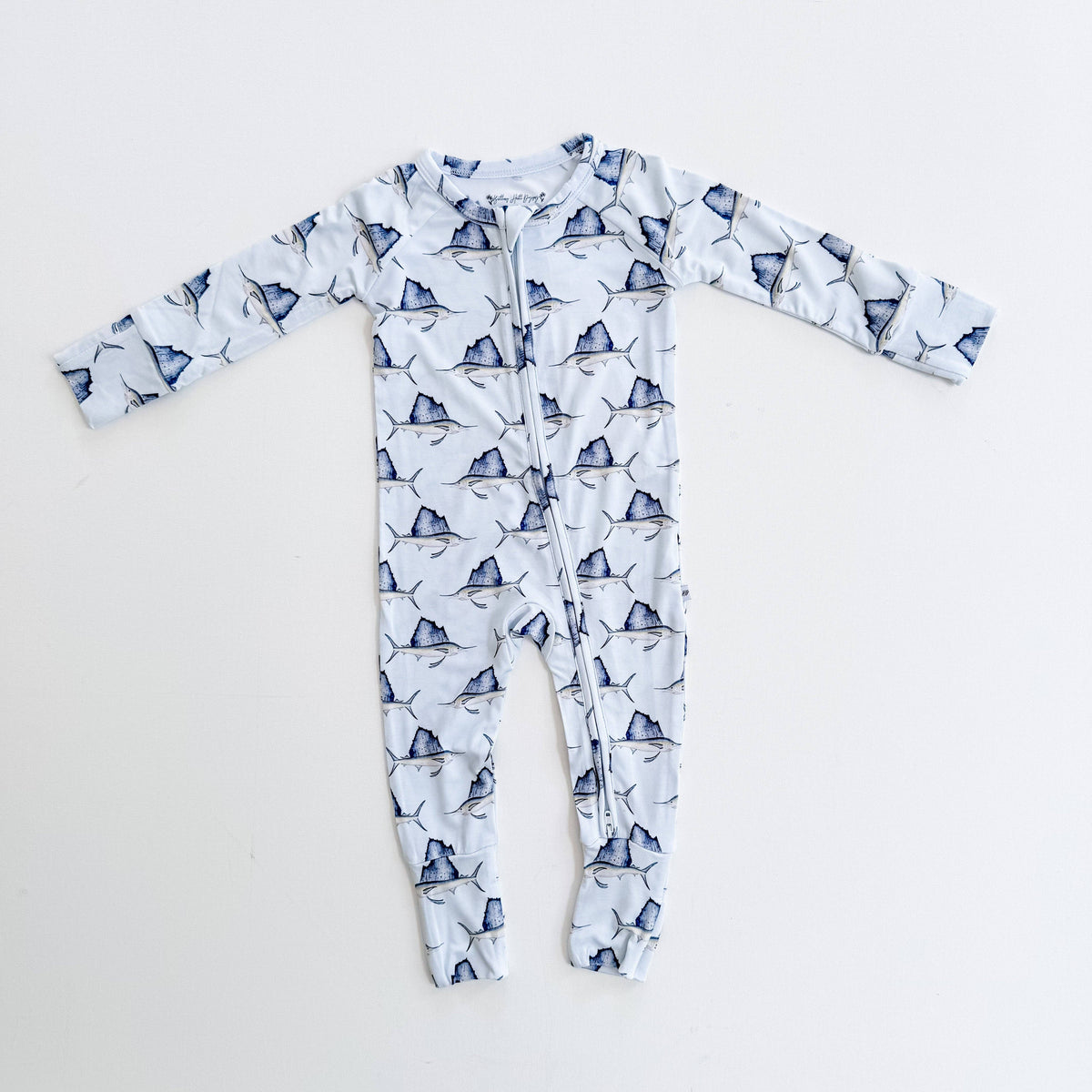 Sailfish Sleepers with Fold Over Cuffs