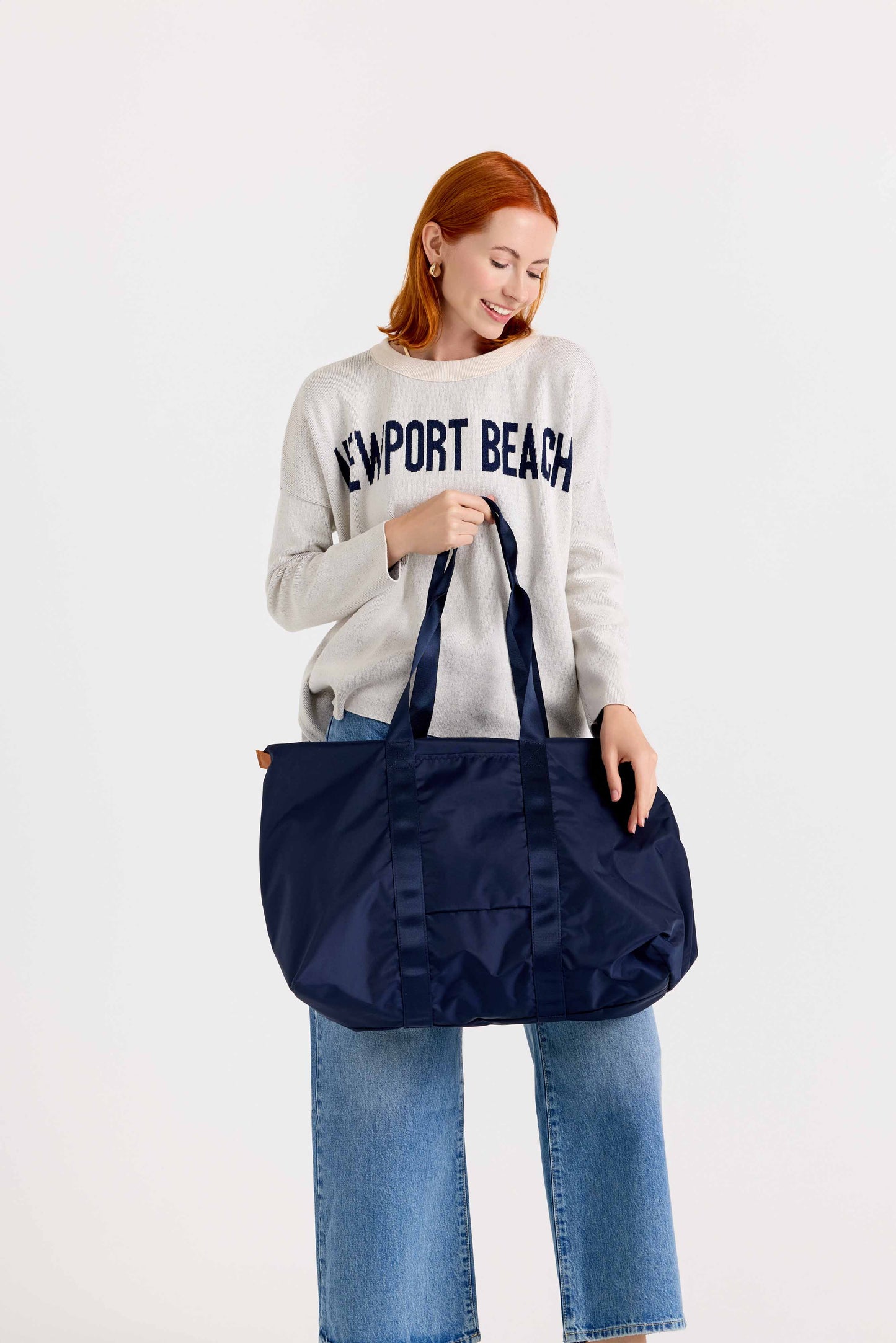 "Paxton" Packable Tote (Personalizable): Clubs