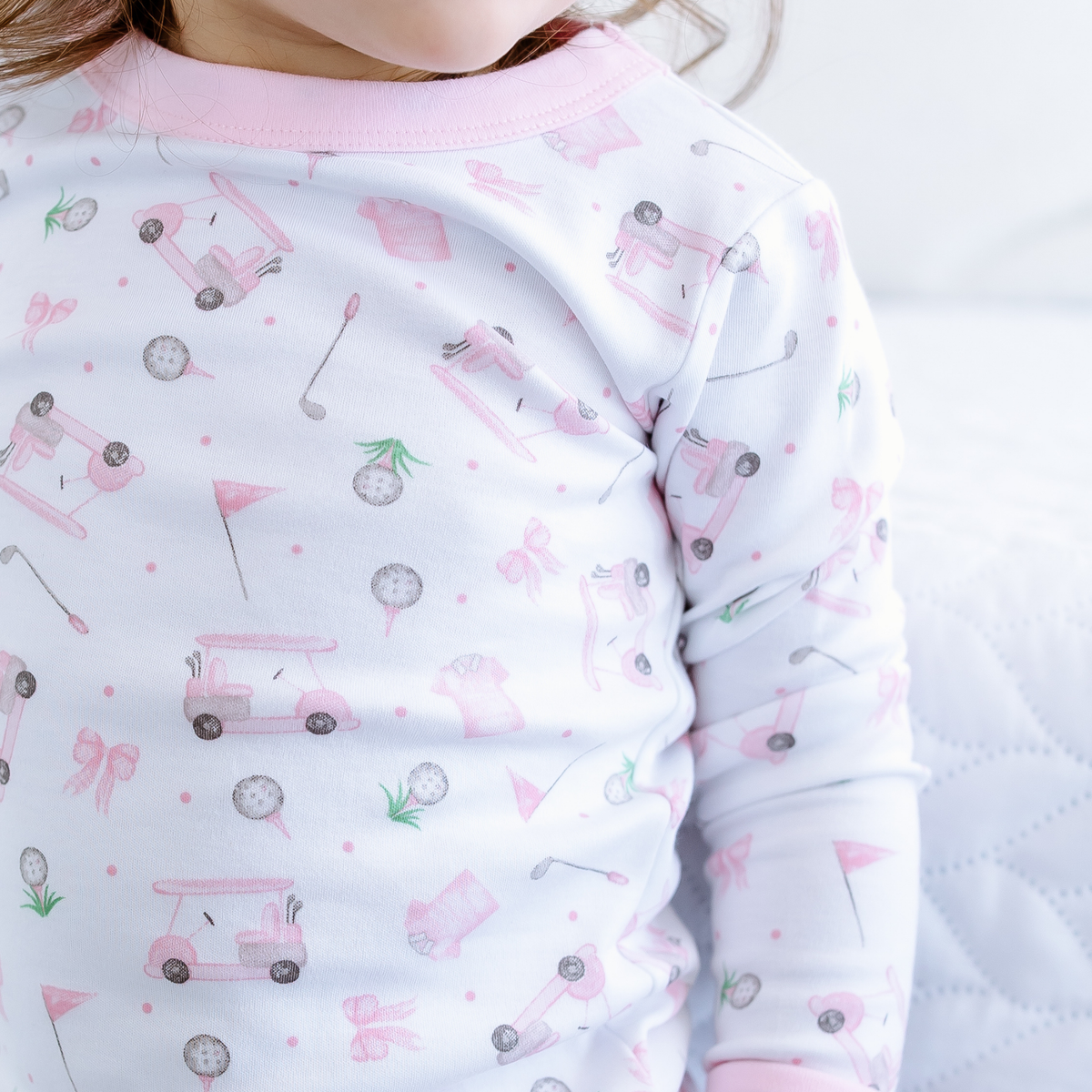 Little Golfer Long Pajamas