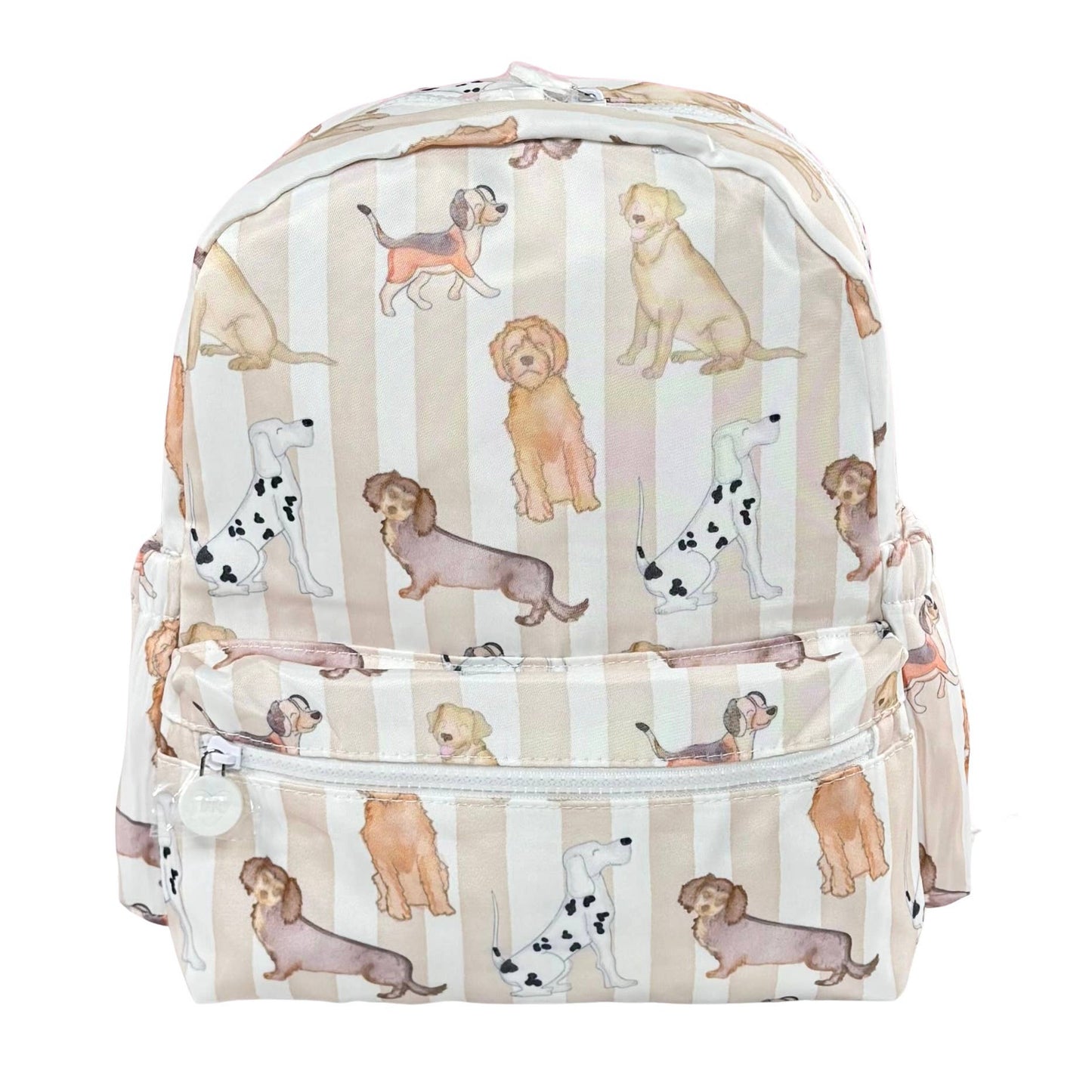 Nylon Backpack (Full Size): Floral