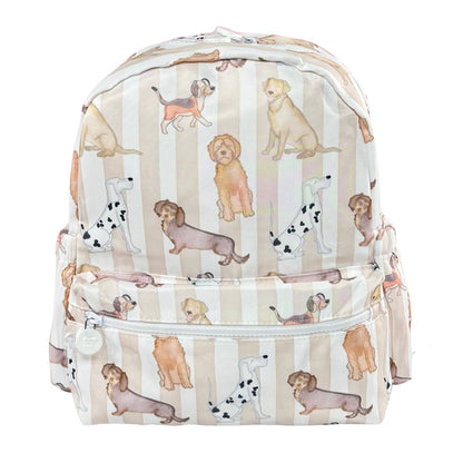 Nylon Backpack (Full Size): Floral