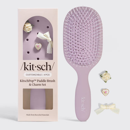 KitschPop™️ Paddle Brush - Soft Violet