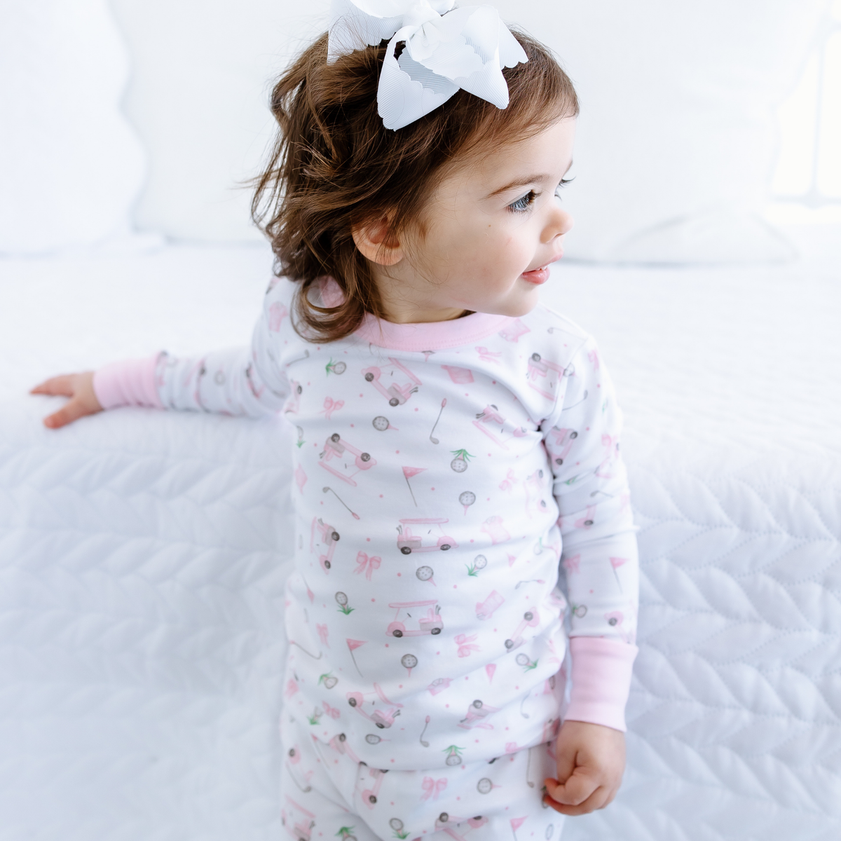 Little Golfer Long Pajamas