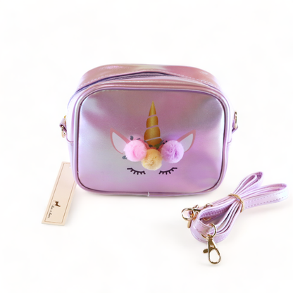 Unicorn Holographic Purse: PURPLE