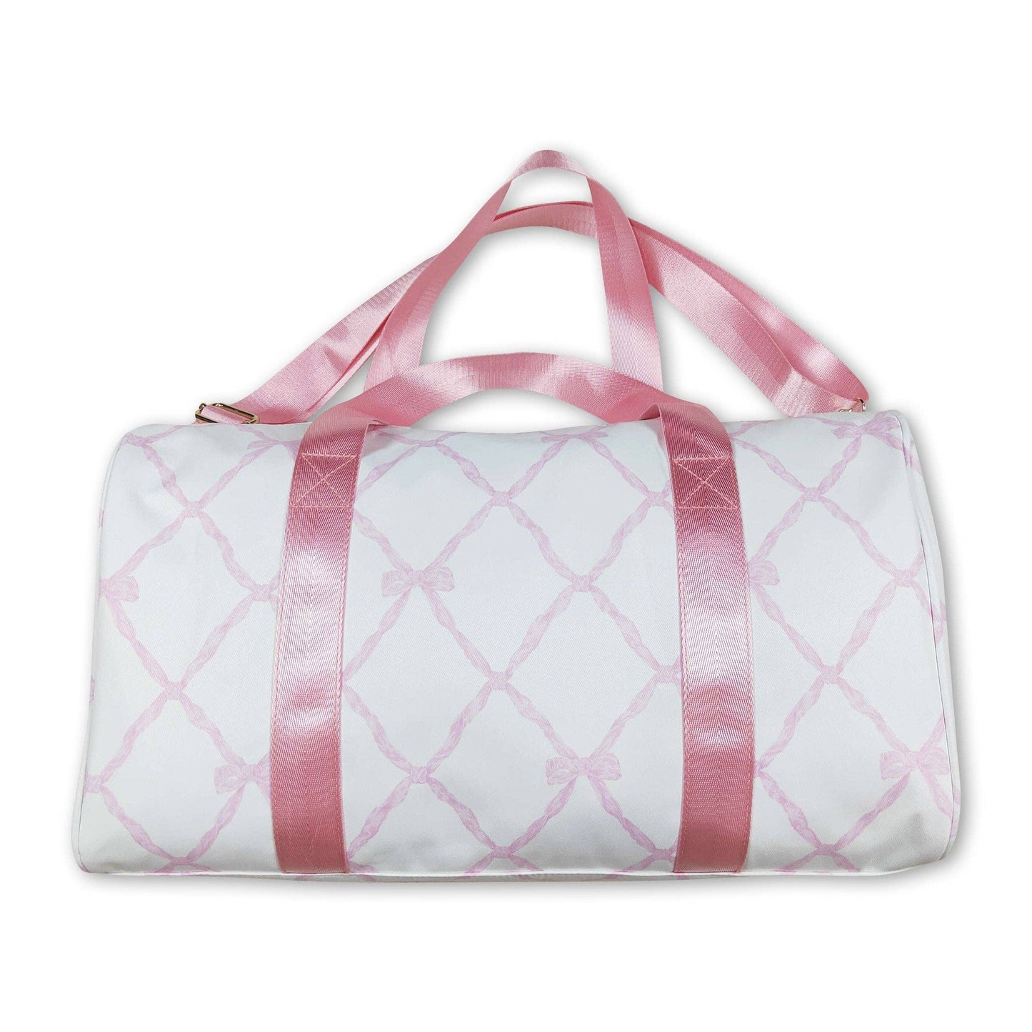 Pink bow duffel bag: Dufflel Bag / M