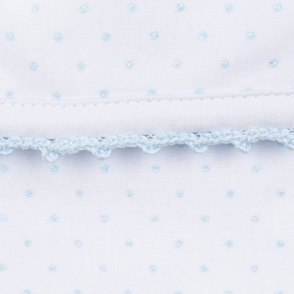 Little Love Footie - Light Blue: 3 Months