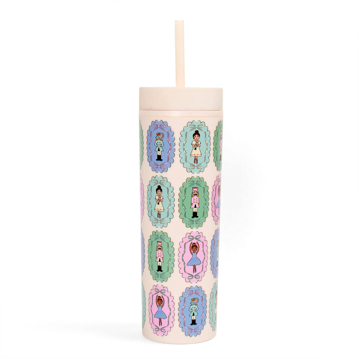 The Nutcracker Christmas 16oz Skinny Acrylic Tumbler