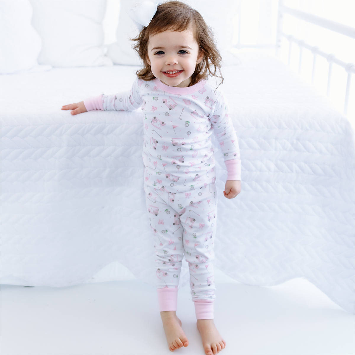 Little Golfer Long Pajamas