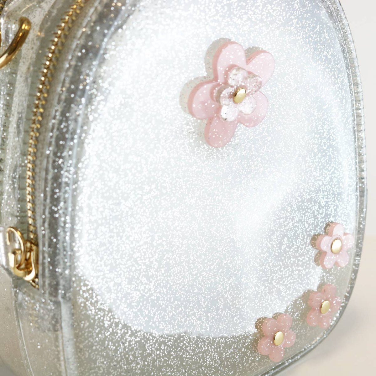 Floral Motifs Jelly Purse