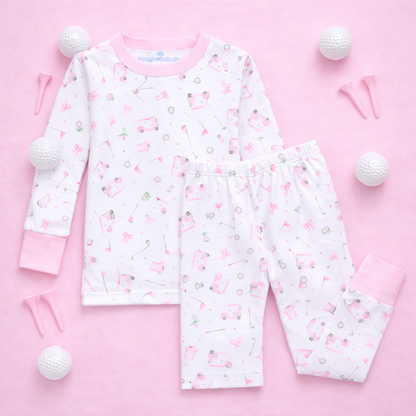 Little Golfer Long Pajamas