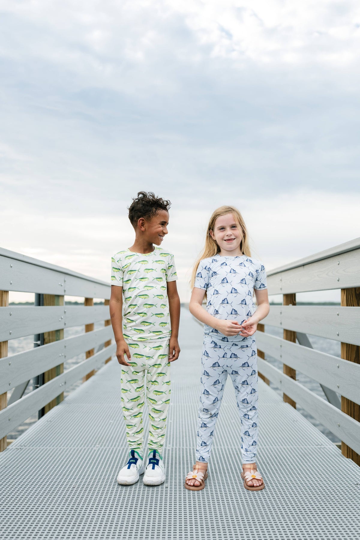 Sailfish Short Sleeve with Pants Two-Piece Sets
