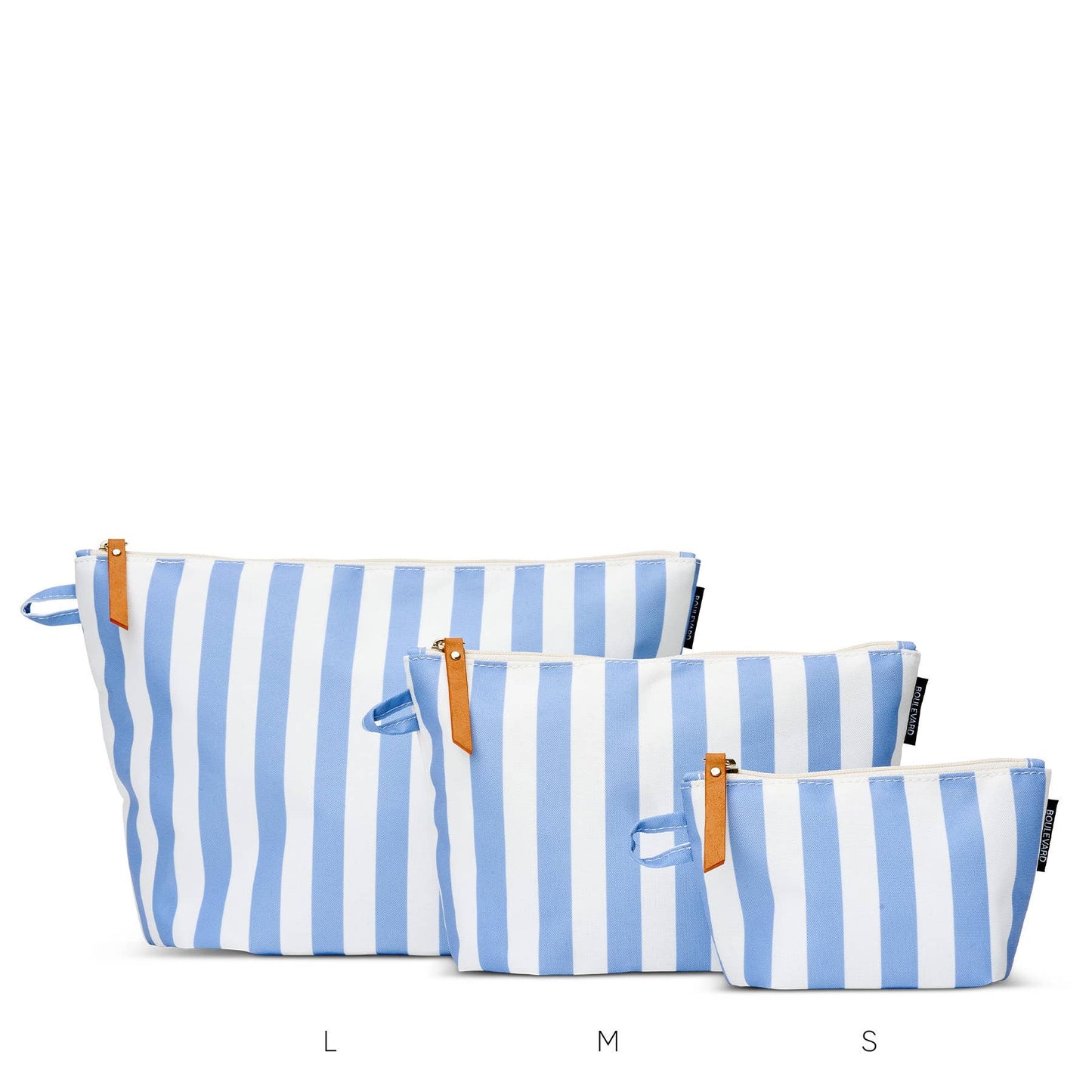 "Cabana" Pouch Large (Personalizable): Calypso