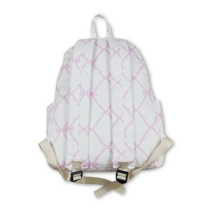 Pink bow duffel bag: Dufflel Bag / M