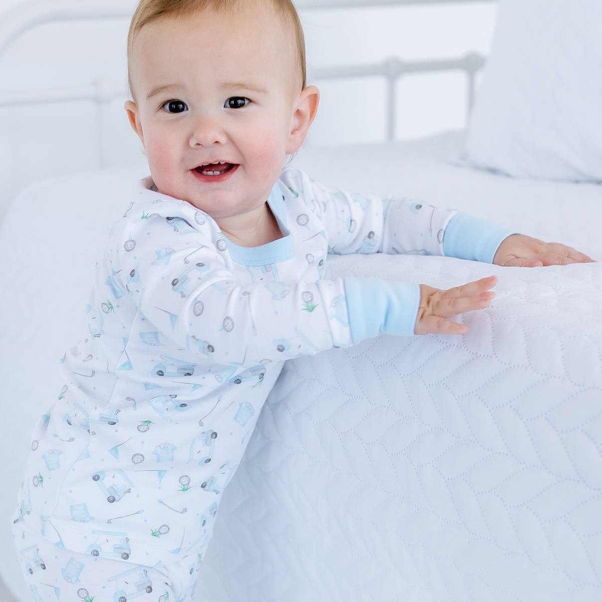Little Golfer Long Pajamas