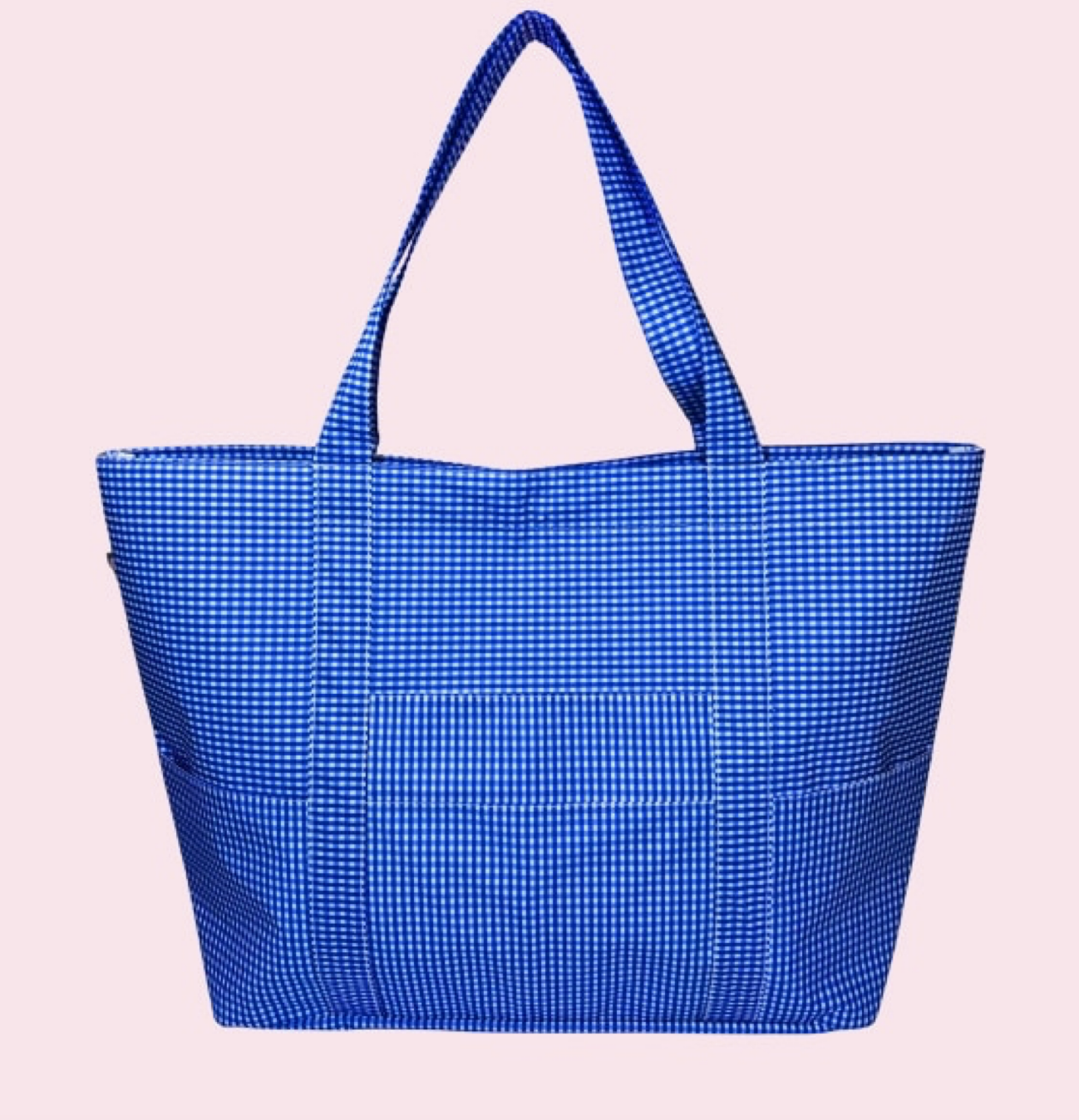 Electric Blue Wipeable Big Mama Tote