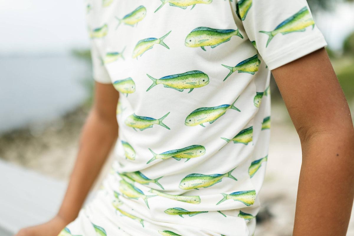 Mahi Short Sleeve with Pants Two-Piece Sets