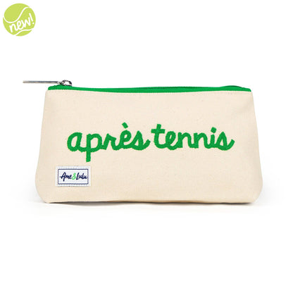 Brush It Off Cosmetic Case: Apres Tennis Natural