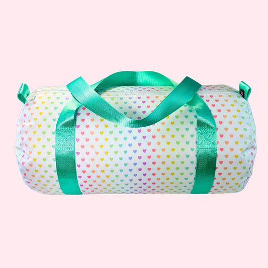 Sweetheart ~WIPEABLE~ Medium Duffel | Mint