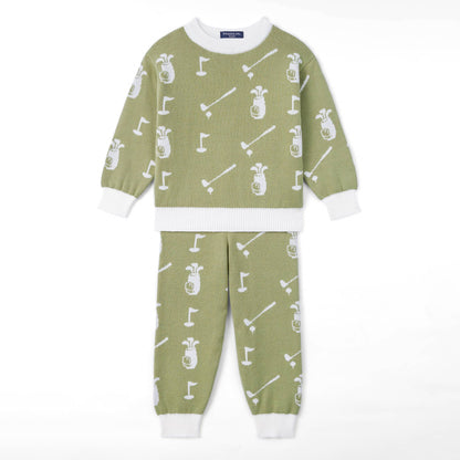 Golf Sweater and Pants Sets: Golf