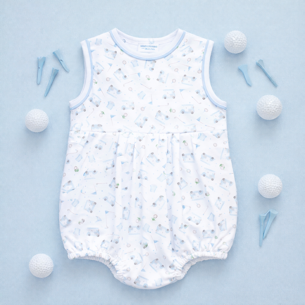 Little Golfer Print Bubble