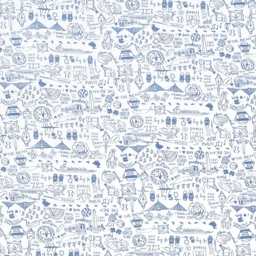 Boston Large Travel Pouch: Sailor Blue