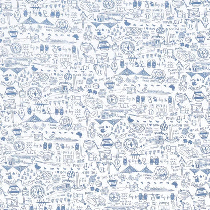 Boston Large Travel Pouch: Sailor Blue