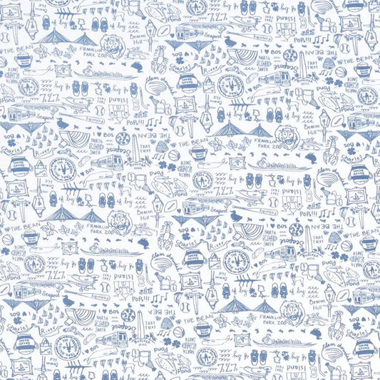 Boston Large Travel Pouch: Sailor Blue