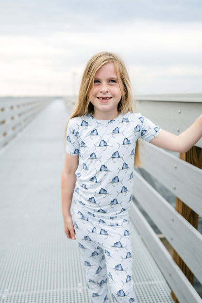 Sailfish Short Sleeve with Pants Two-Piece Sets