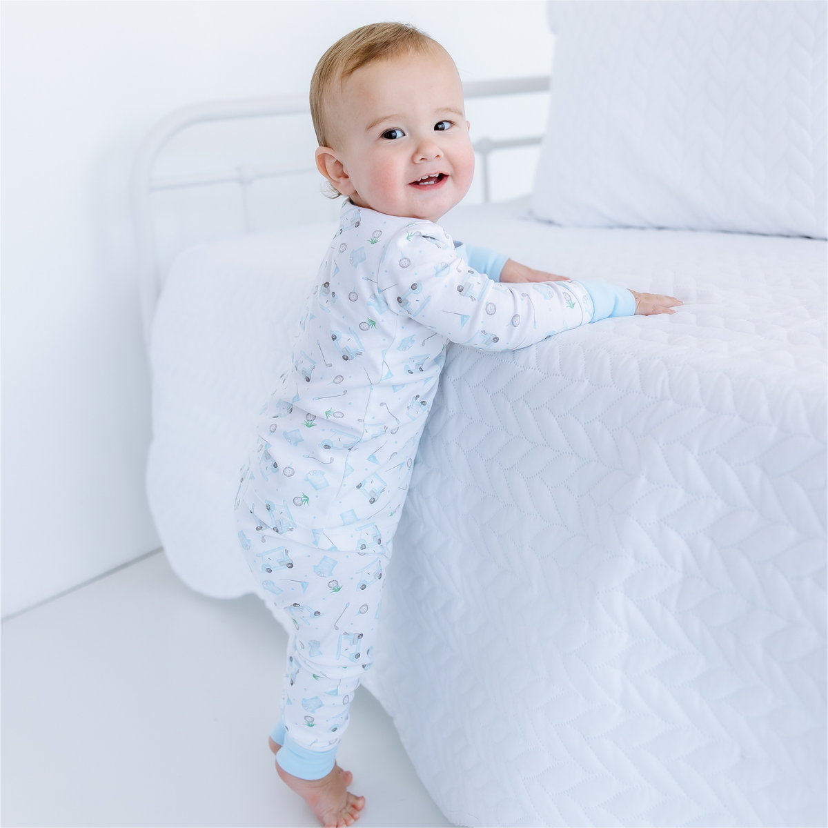 Little Golfer Long Pajamas
